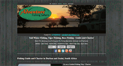 Desktop Screenshot of adventurefishing.co.za